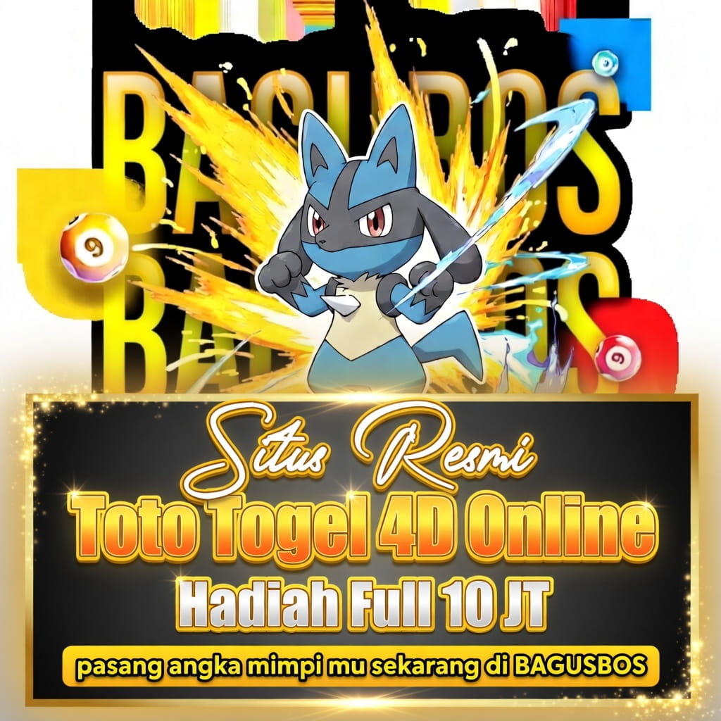BAGUSBOS ⚡️ Situs Resmi Toto Togel 4D Online Hadiah Full 10 JT